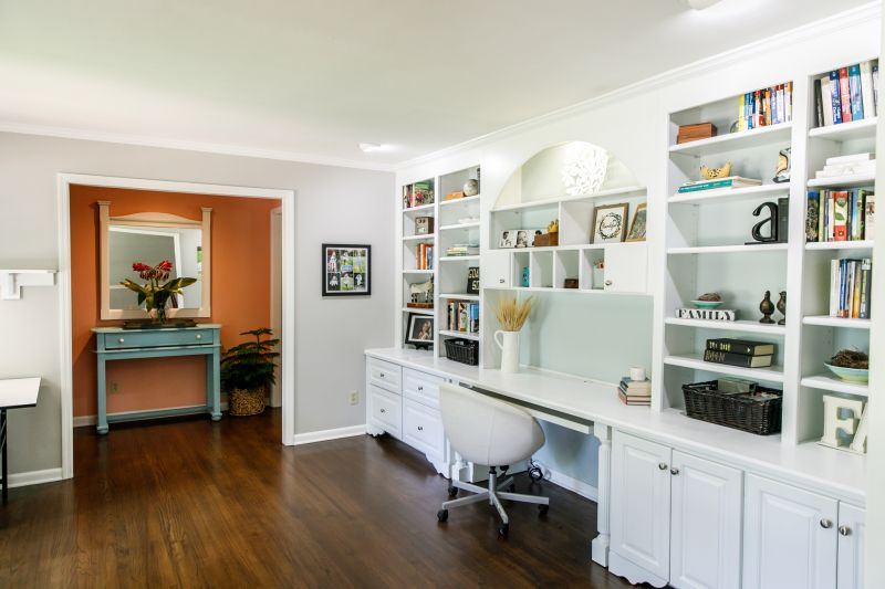 Built In Desk Installation in Durham, NC