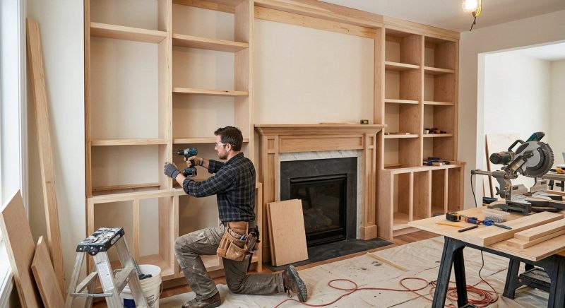 Built In Furniture Construction in Alexandria, VA