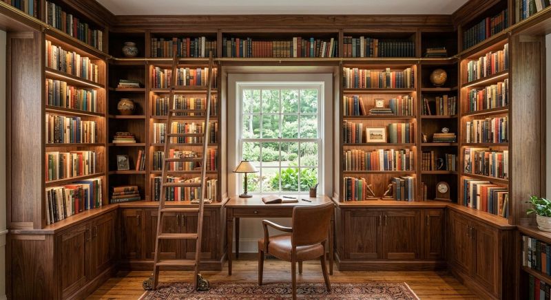 Custom Bookshelves Service in Raleigh, NC