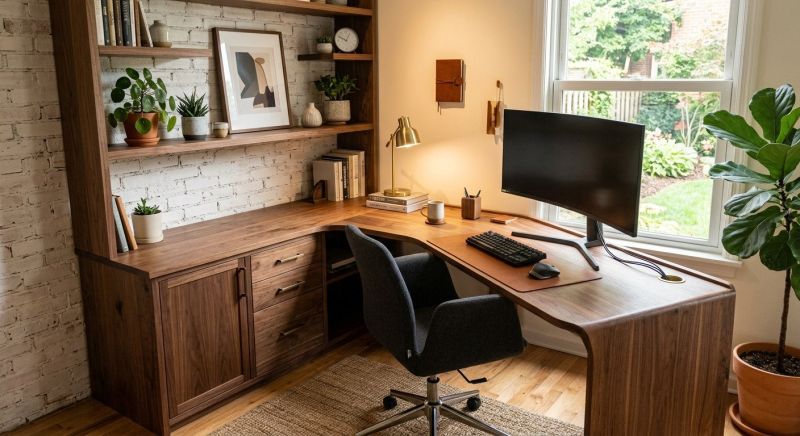 Custom Desk Installation in Raleigh, NC