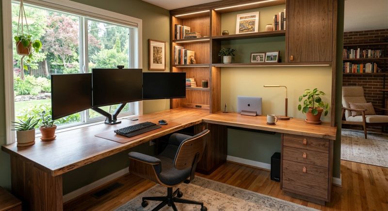 Custom Desk Installation in Woodbridge, VA