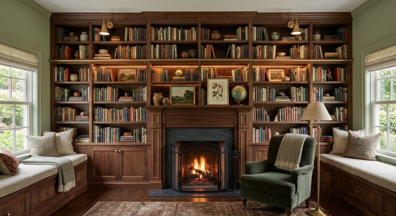 Fireplace Built Ins Installation in Durham, NC