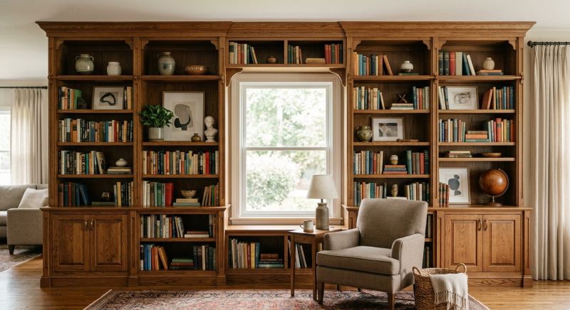 Bookcase Installation in Durham, NC