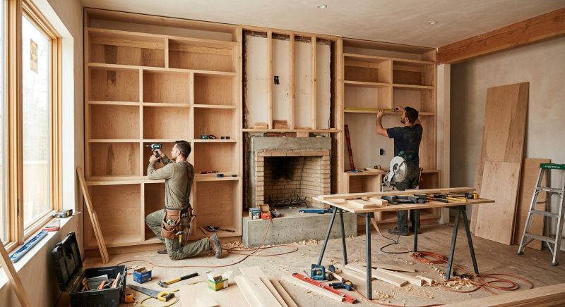 Built In Shelving Service in Woodbridge, VA