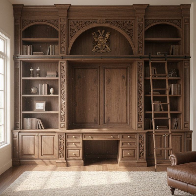 Custom Bookshelves Service in Raleigh, NC