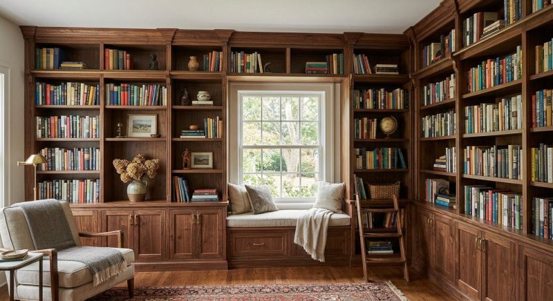 Custom Bookshelves Service in Fairfax, VA