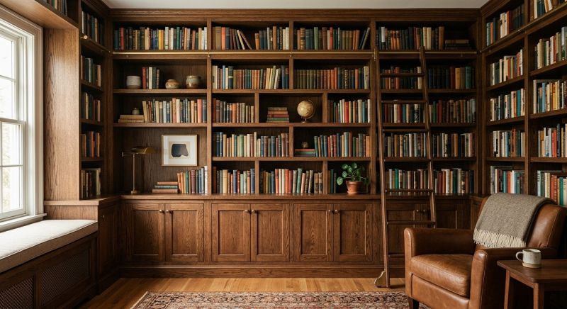 Custom Bookshelves Service in Fairfax, VA