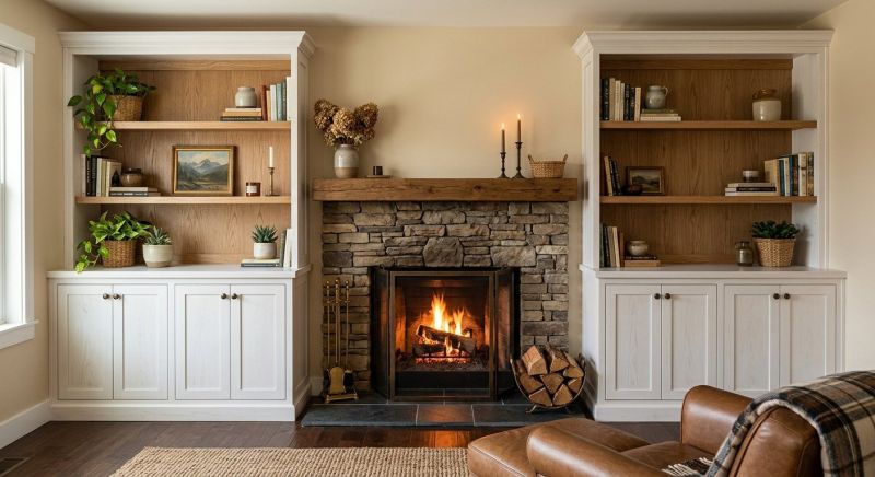 Fireplace Built Ins Installation in Greensboro, NC