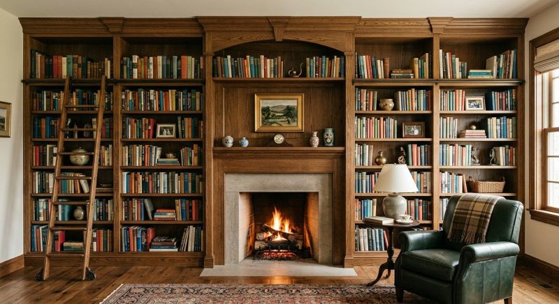 Fireplace Built Ins Installation in Durham, NC