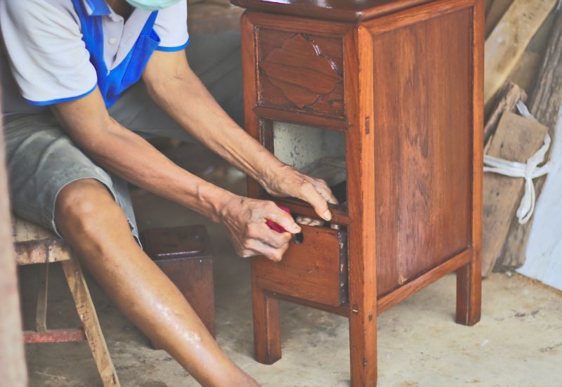 Furniture Refinishing Process